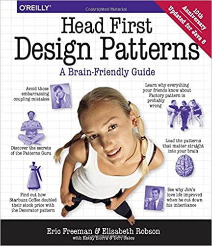 Portada libro Head First Design Patterns